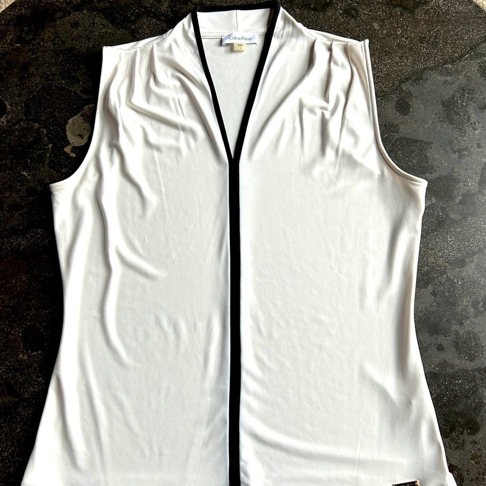 Calvin Klein Sleeveless Top - Size Large